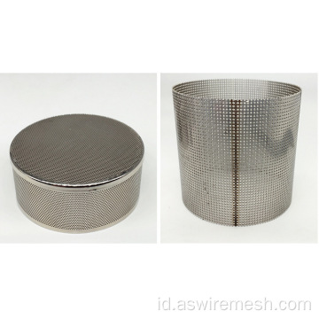 Elemen filter silinder stainless steel